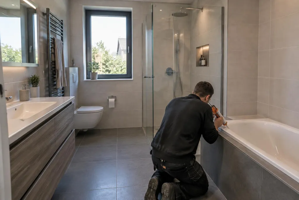 Kitbedrijf Ommen – badkamer kit vervangen bij de douche